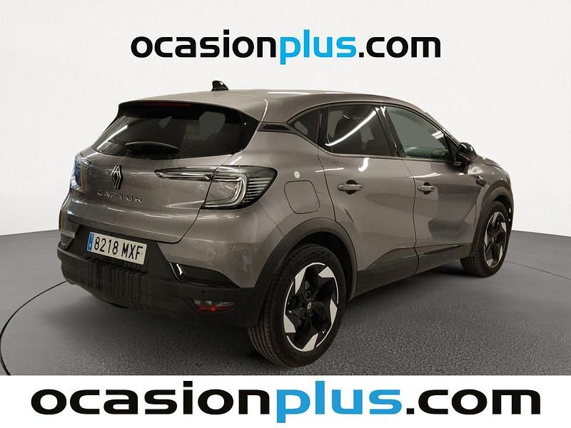 Usado Renault Captur Techno 91 CV (66 kW) 2024 Gris SUV