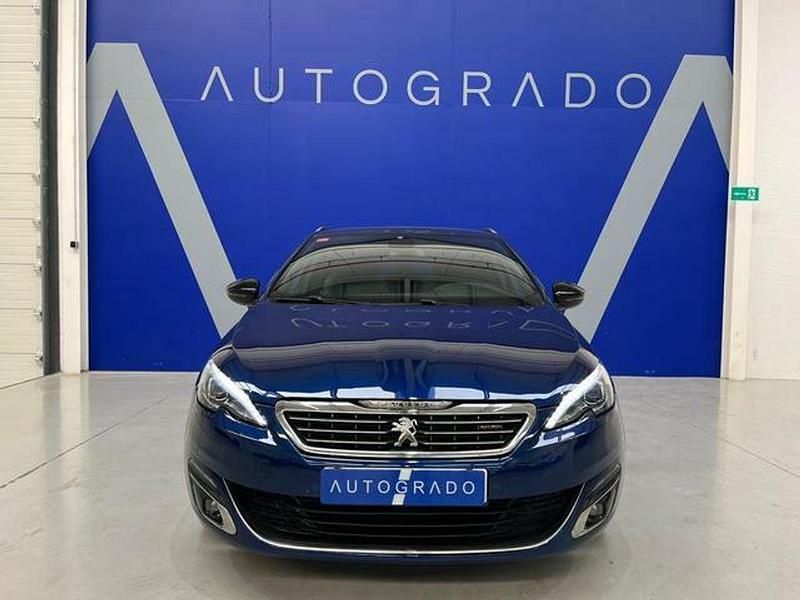 Usado Peugeot 308 SW GT-line 150 CV (110 kW) 2016 Azul Familiar