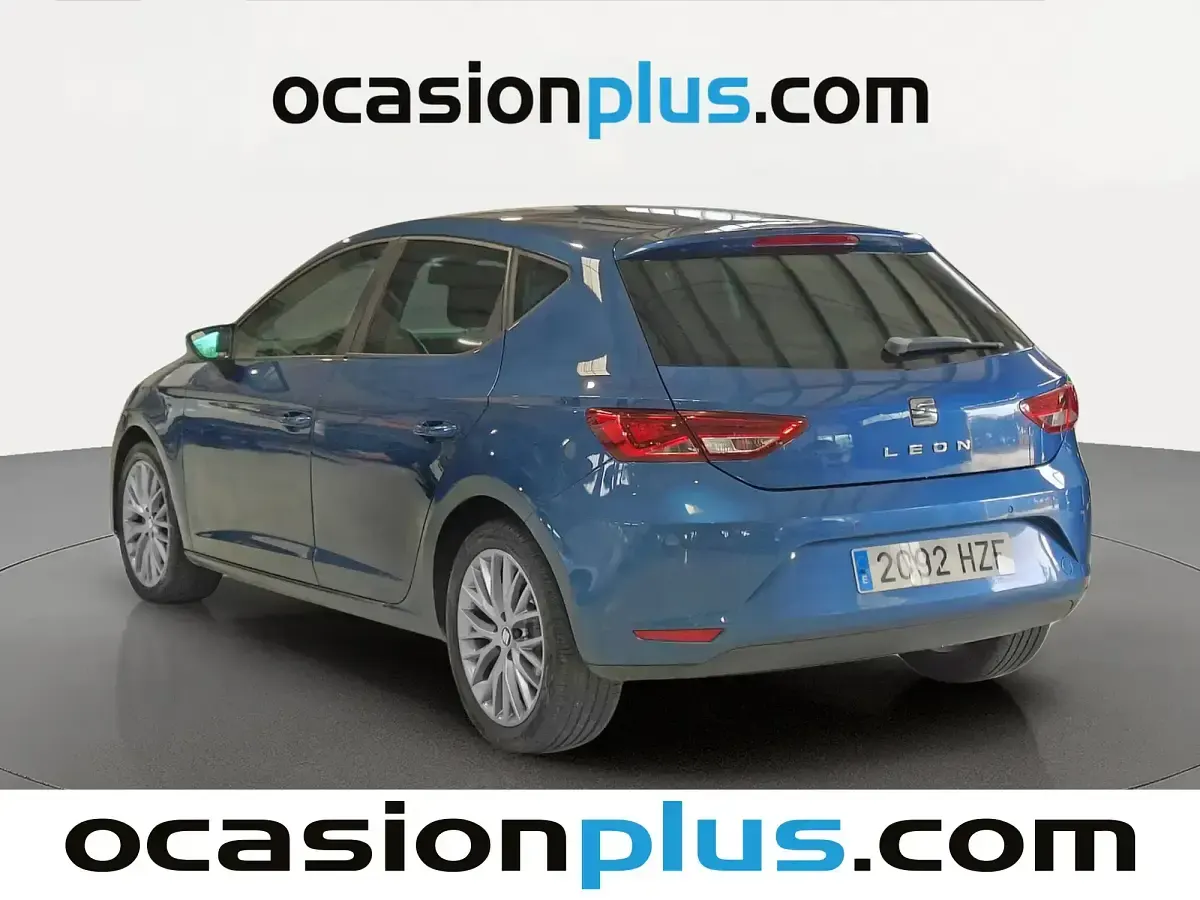 Usado Seat Leon I-Tech 150 CV (110 kW) 2014 Azul Utilitario