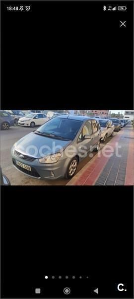 Azul Usado 2008 Ford C-MAX Ghia Monovolumen | 5500 € (Precio justo) - Imagen 1/4