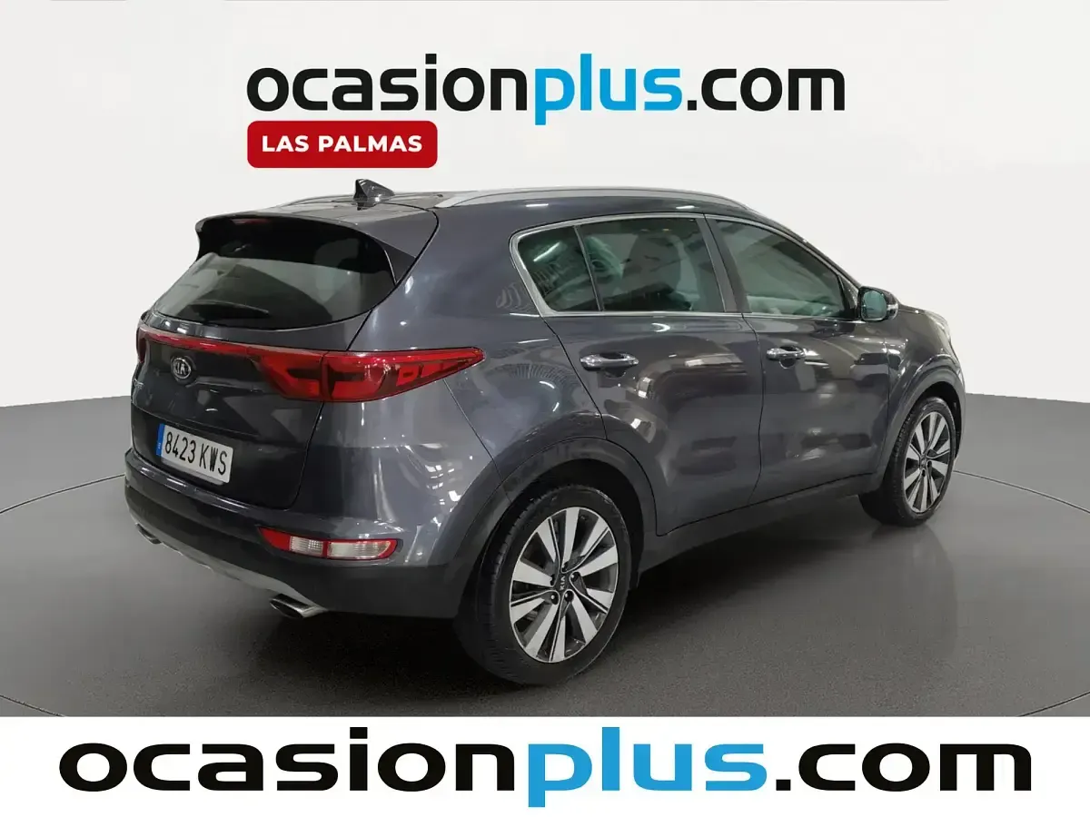 Usado Kia Sportage 177 CV (130 kW) 2019 Gris SUV