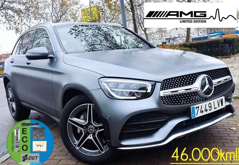 Gris Usado 2022 Mercedes GLC200 SUV | 40.400 € (Precio justo) - Imagen 1/4