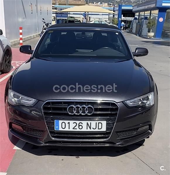 Usado Audi A5 Cabriolet S-Line 177 CV (130 kW) 2012 Negro Descapotable