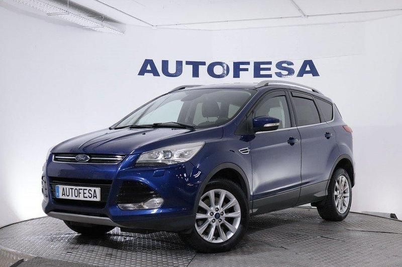 Azul Usado 2015 Ford Kuga SUV | 8350 € (Precio justo) - Imagen 1/4