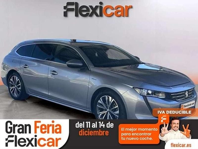 Gris Usado 2021 Peugeot 508 SW Allure Familiar | 15.490 € (Super precio) - Imagen 1/4