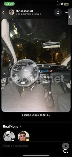 Usado Citroën C3 92 CV (67 kW) 2013 Negro Berlina