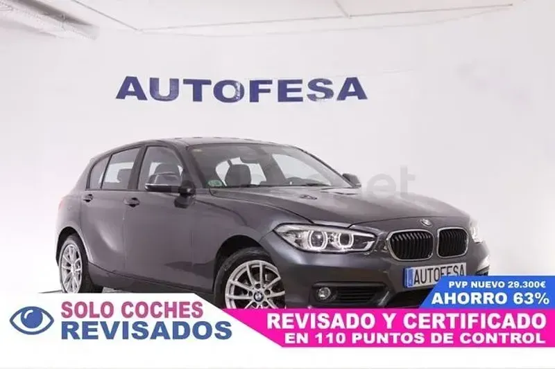 Usado BMW 118 150 CV (110 kW) 2015 Gris / plata Utilitario