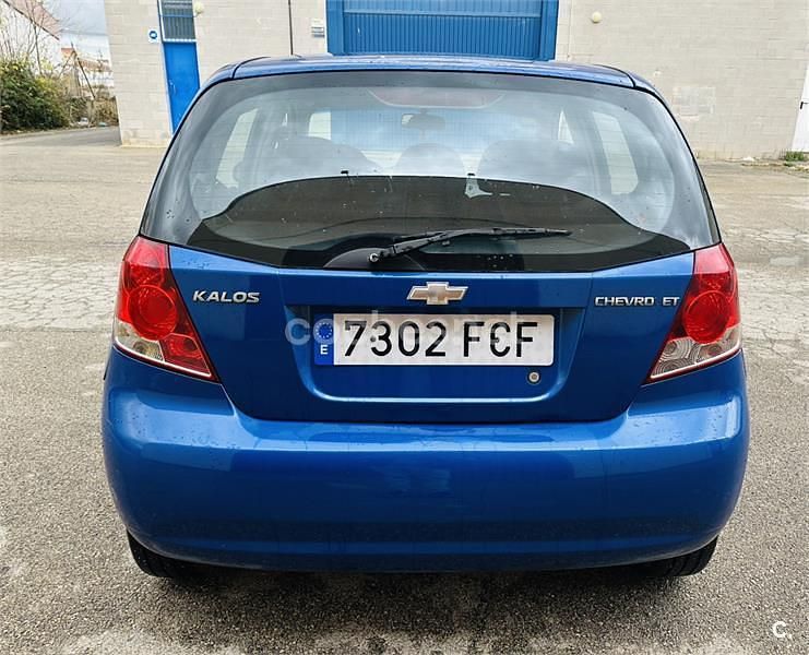 Azul Usado 2006 Chevrolet Kalos SE Berlina | 2490 € (Precio justo) - Imagen 1/4