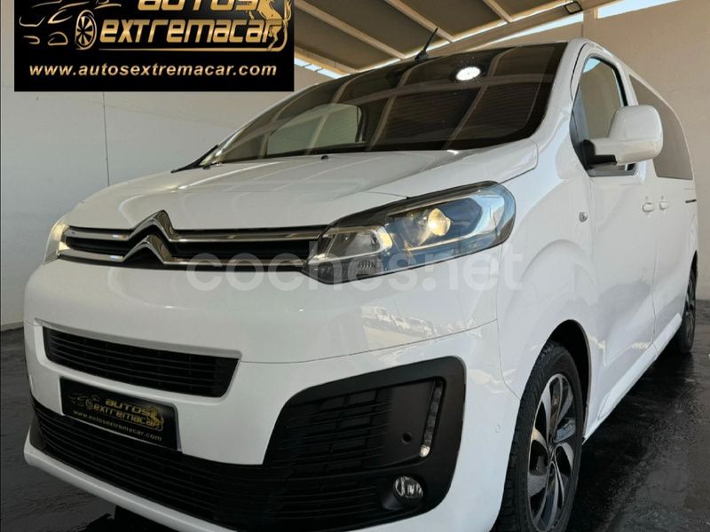 Blanco Usado 2021 Citroën Spacetourer Shine Van | 24.999 € (Precio justo) - Imagen 1/4