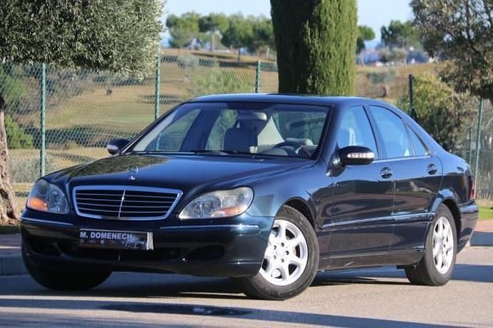 Usado Mercedes S500 306 CV (225 kW) 2005 Azul Berlina