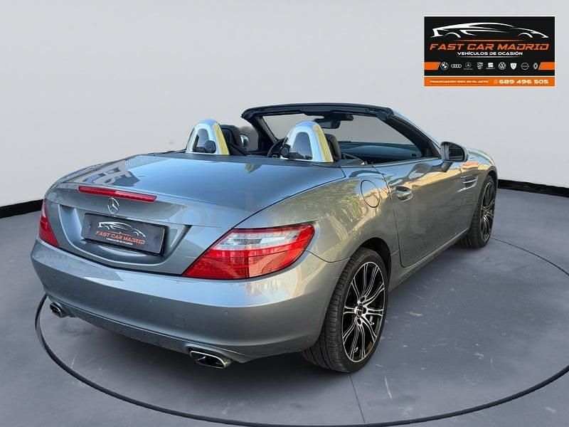 Usado Mercedes SLK200 184 CV (135 kW) 2012 Gris / plata Descapotable