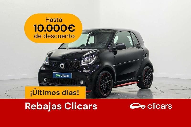 Negro Usado 2019 Smart ForTwo Electric Drive Coupe | 12.390 € (Precio justo) - Imagen 1/4