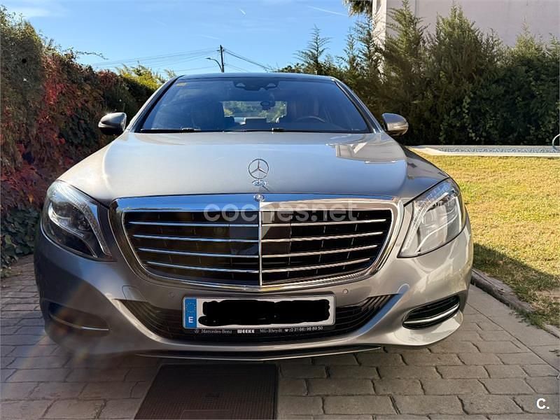 Usado Mercedes S500 455 CV (334 kW) 2014 Gris / plata Berlina