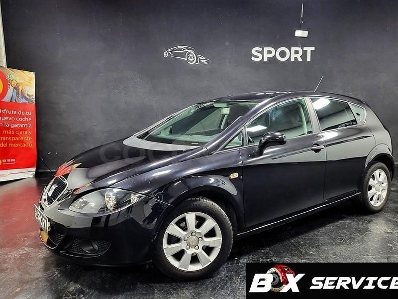 Negro Usado 2008 Seat Leon Ecomotive Berlina | 5490 € (Buen precio) - Imagen 1/4