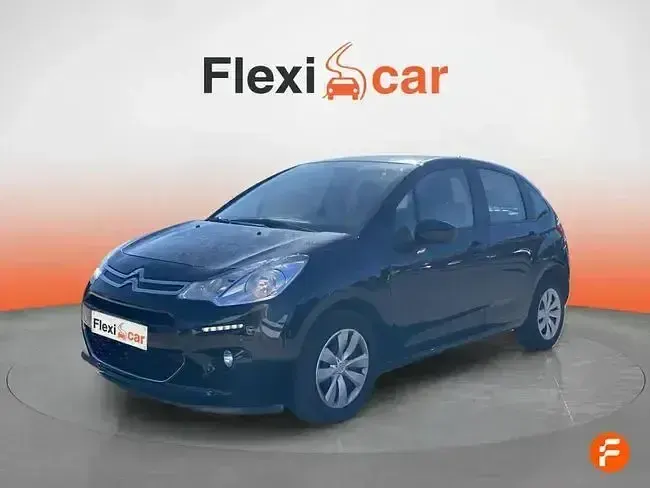 Käytetty Citroën C3 Attraction 82 HP (60 kW) 2014 Musta Viistoperä