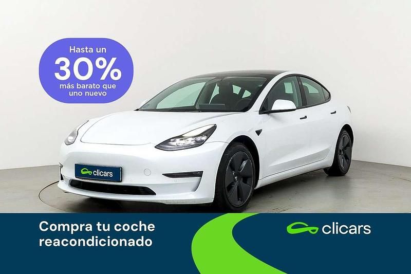 Blanco Usado 2021 Tesla Model 3 Berlina | 25.490 € (Buen precio) - Imagen 1/4