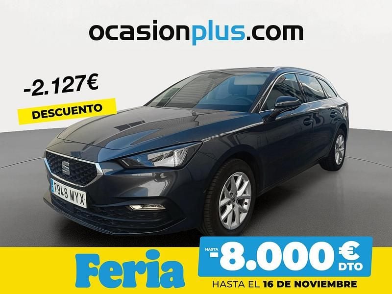 Gris Usado 2025 Seat Leon Style Familiar | 23.400 € (Precio justo) - Imagen 1/4