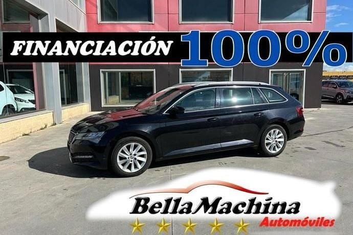 Negro Usado 2021 Skoda Superb Ambition Familiar | 15.775 € (Super precio) - Imagen 1/4