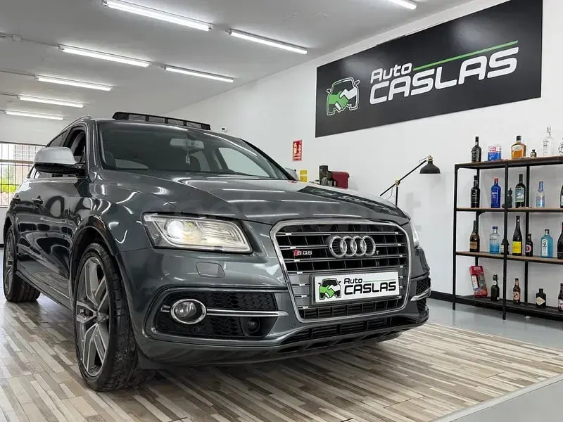 Usado Audi SQ5 340 CV (250 kW) 2017 Gris / plata SUV