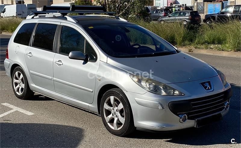 Gris / plata Usado 2007 Peugeot 307 Familiar | 999 € (Super precio) - Imagen 1/3