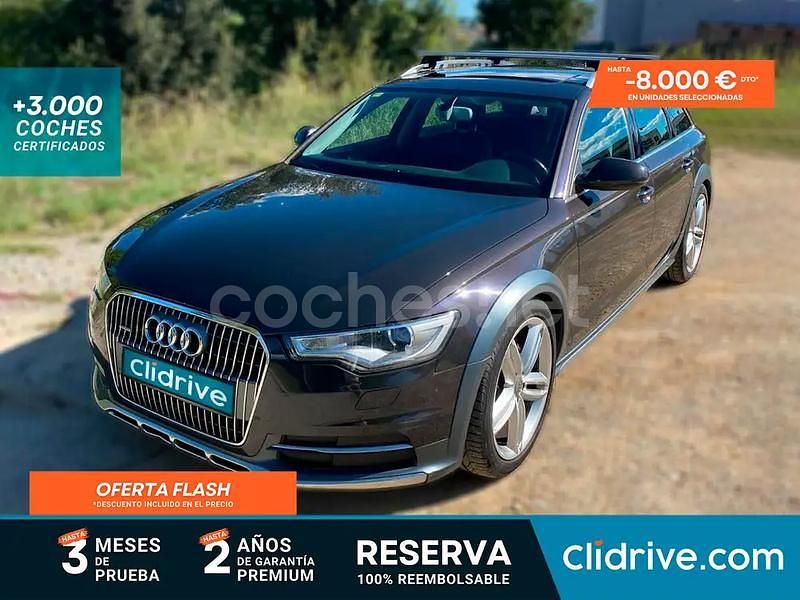 Usado Audi A6 Allroad Premium 204 CV (150 kW) 2014 Gris / plata Familiar