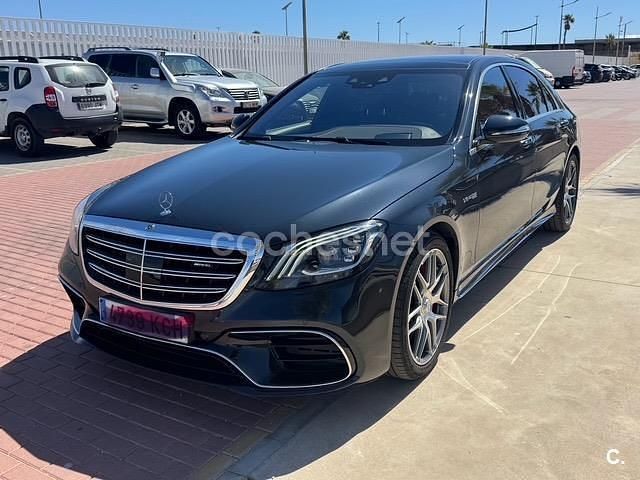 Negro Usado 2018 Mercedes S63 AMG Berlina | 59.900 € (Super precio) - Imagen 1/4