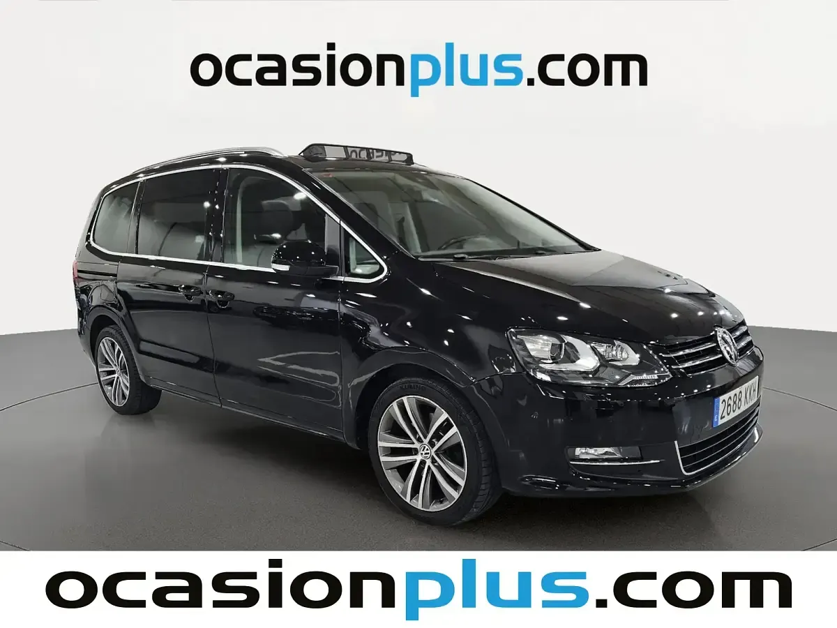 Usado VW Sharan Sportline 184 CV (135 kW) 2018 Negro Monovolumen