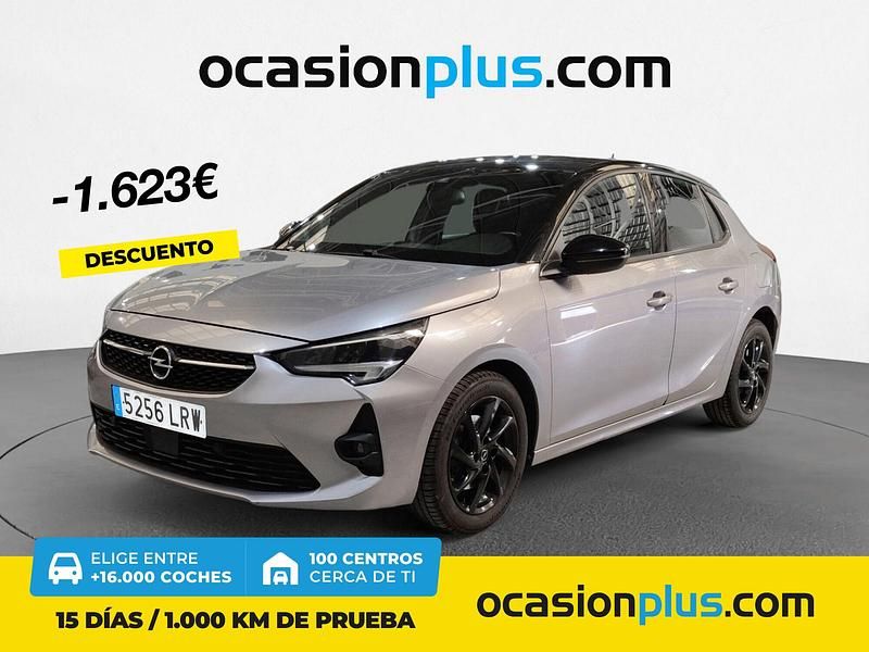Gris / plata Usado 2021 Opel Corsa GS Line Berlina | 11.100 € (Precio justo) - Imagen 1/4