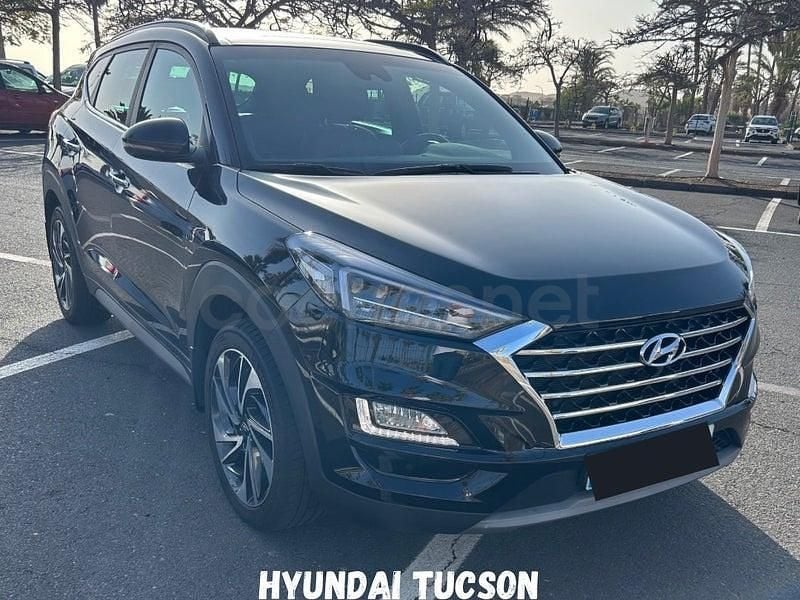 Usado Hyundai Tucson N Line 177 CV (130 kW) 2019 Negro SUV