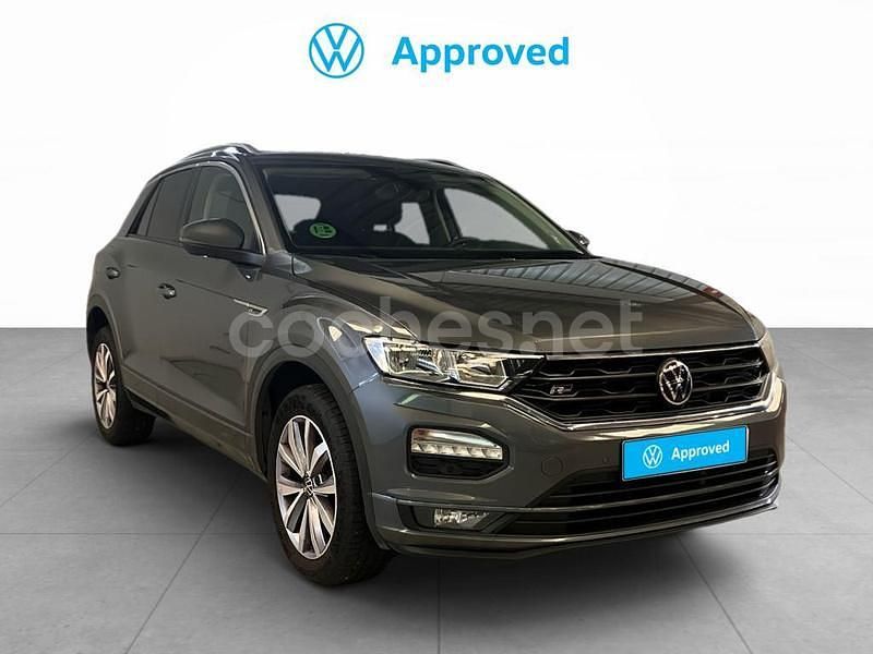 Gris / plata Usado 2021 VW T-Roc Advance SUV | 23.990 € (Precio justo) - Imagen 1/4