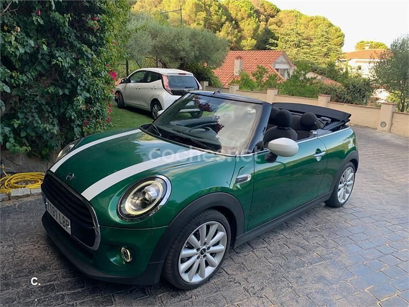 Verde Usado 2019 Mini Cooper Cabriolet Descapotable | 22.200 € (Buen precio) - Imagen 1/4