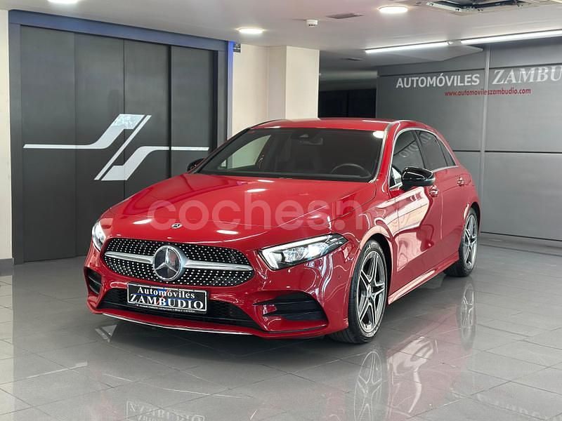 Rojo Usado 2019 Mercedes A180 Berlina | 24.990 € (Un poco caro) - Imagen 1/4