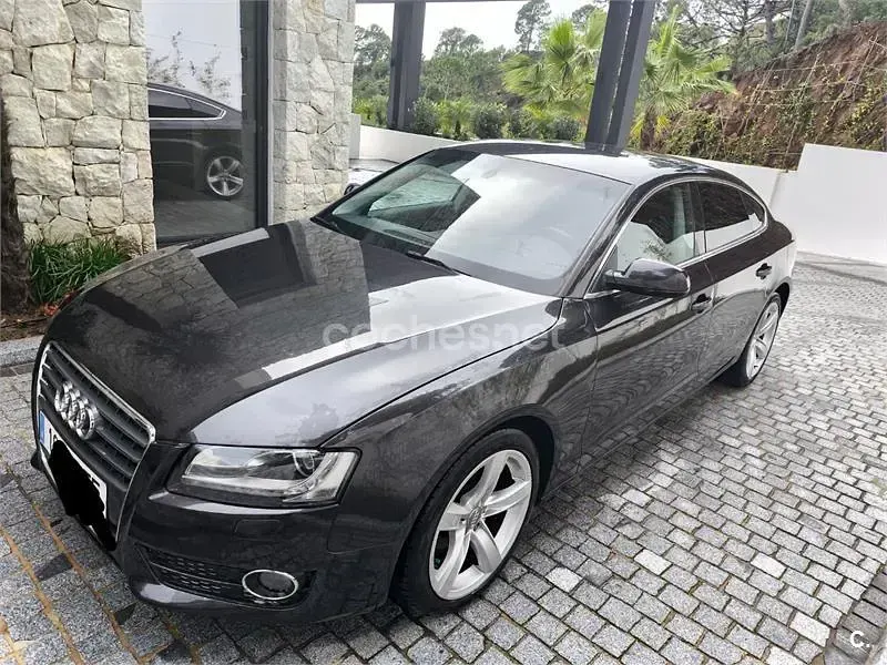 Usado Audi A5 Sportback 180 CV (132 kW) 2010 Negro Utilitario