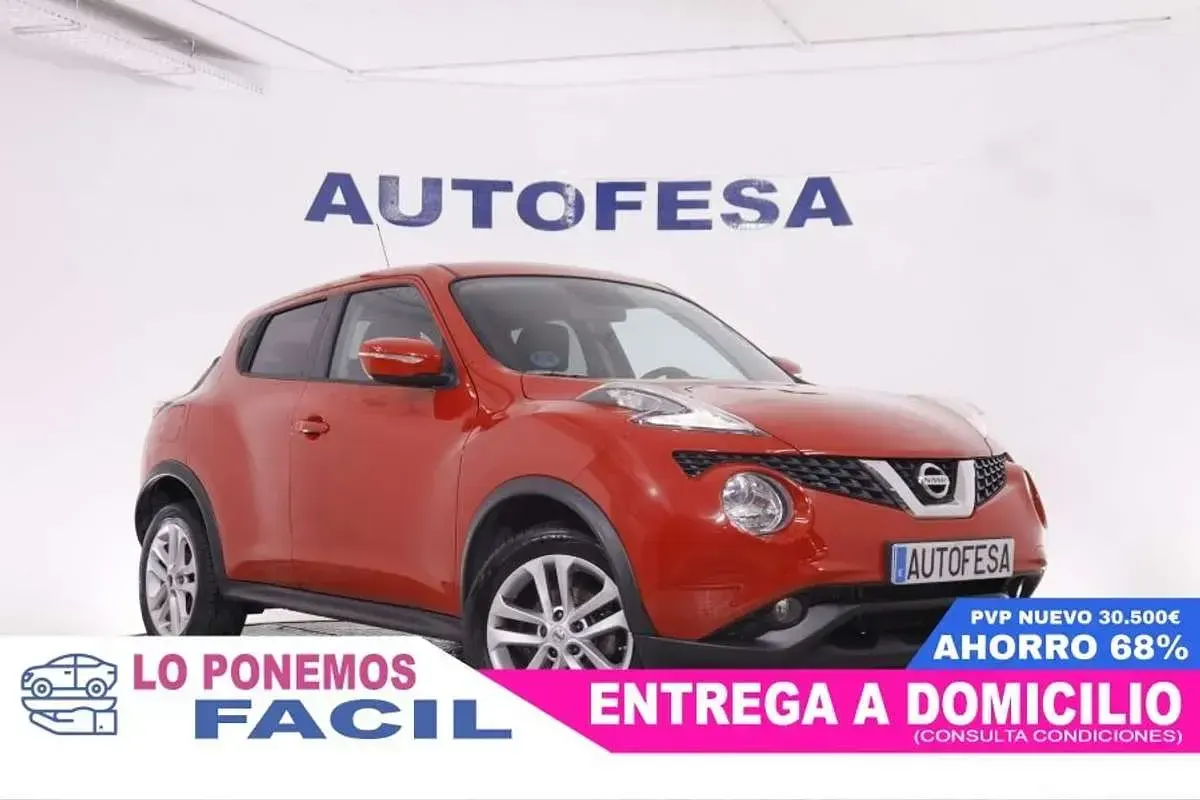 Usado Nissan Juke N-Connecta 116 CV (85 kW) 2016 Rojo SUV