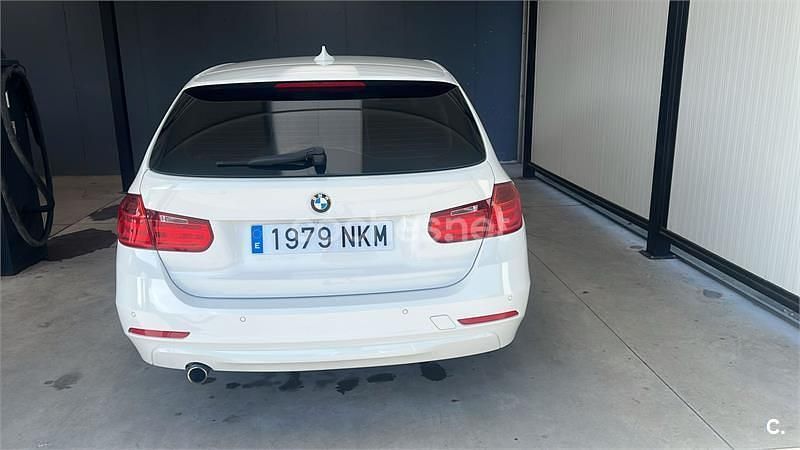 Usado BMW 320 184 CV (135 kW) 2015 Blanco Familiar