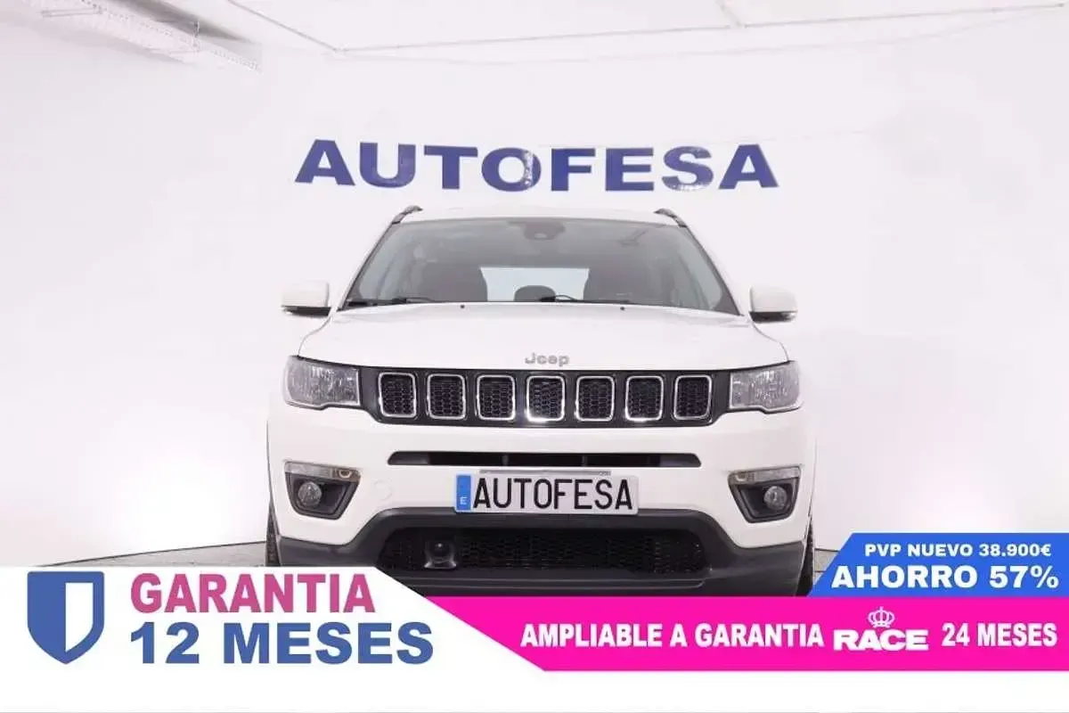 Usado Jeep Compass Longitude 140 CV (102 kW) 2020 Blanco SUV