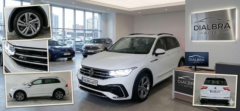 Usado VW Tiguan R-line 150 CV (110 kW) 2022 Blanco SUV