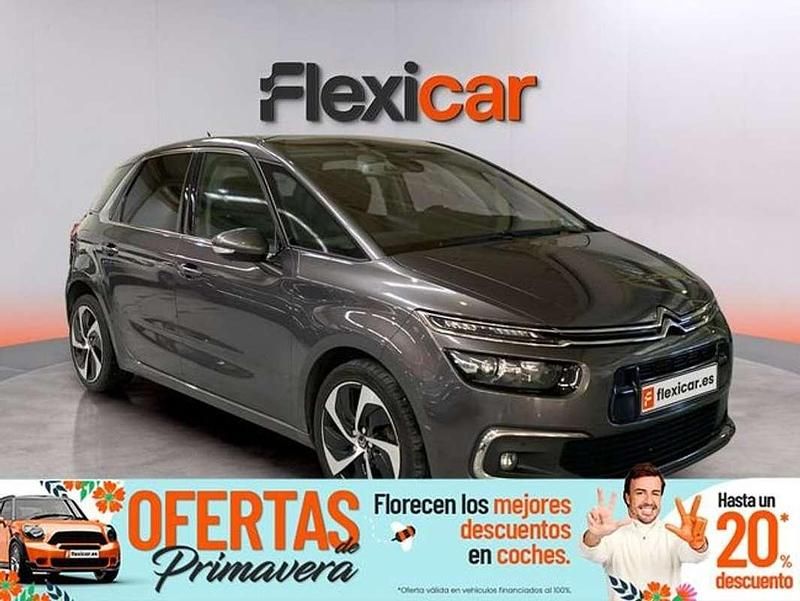 Usado Citroën C4 Shine 150 CV (110 kW) 2018 Gris Monovolumen
