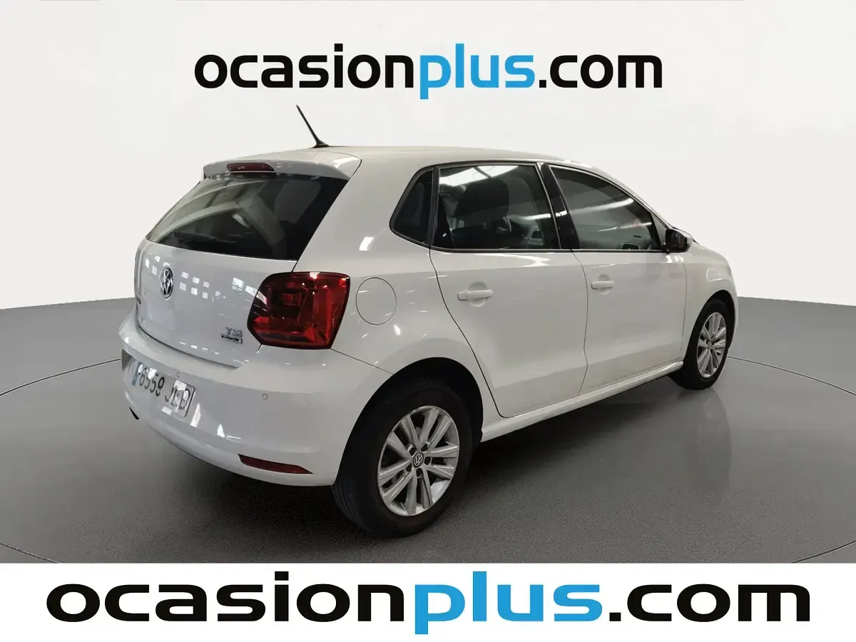 Usado VW Polo Advance 90 CV (66 kW) 2016 Blanco Utilitario