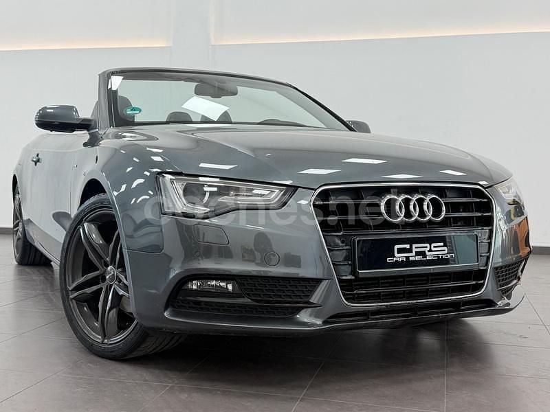 Usado Audi A5 Cabriolet 170 CV (125 kW) 2013 Negro Descapotable