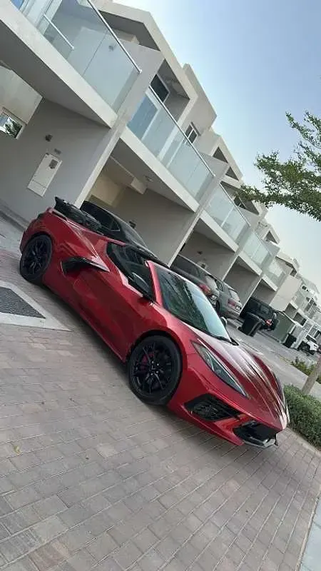 Usado Chevrolet Corvette 496 CV (364 kW) 2023 Rojo Descapotable