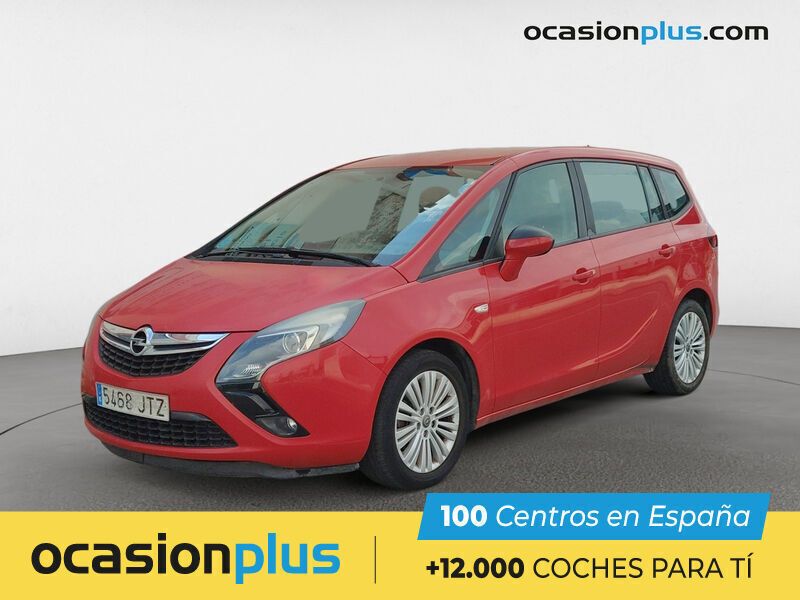 Rojo Usado 2016 Opel Zafira Selective Monovolumen | 9550 € (Buen precio) - Imagen 1/4