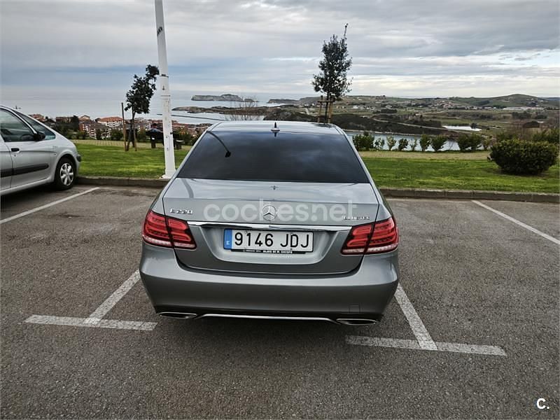 Usado Mercedes E220 Avantgarde 170 CV (125 kW) 2015 Beige Berlina