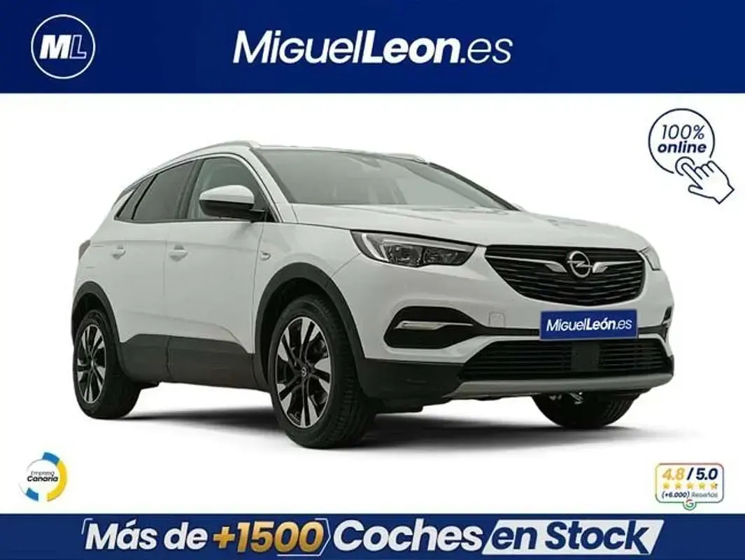 Usado Opel Grandland X Ultimate 131 CV (96 kW) 2018 Blanco SUV