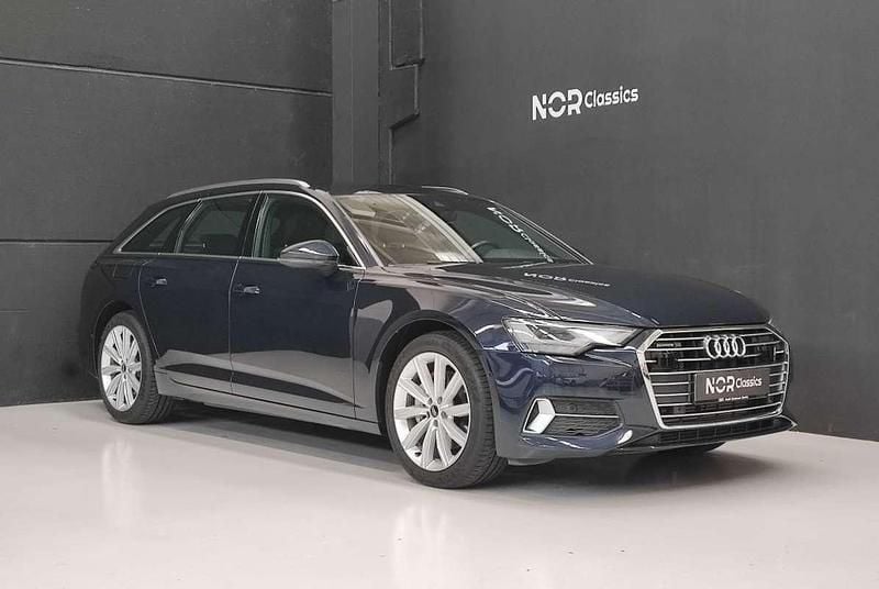 Azul Usado 2021 Audi A6 Sport Familiar | 49.400 € (Caro) - Imagen 1/4