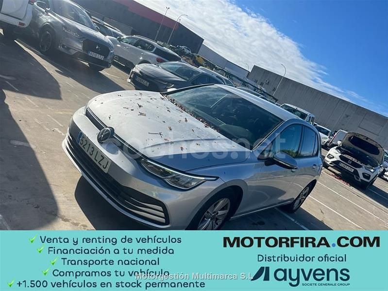 Gris / plata Usado 2022 VW Golf Life Berlina | 18.300 € (Super precio) - Imagen 1/4