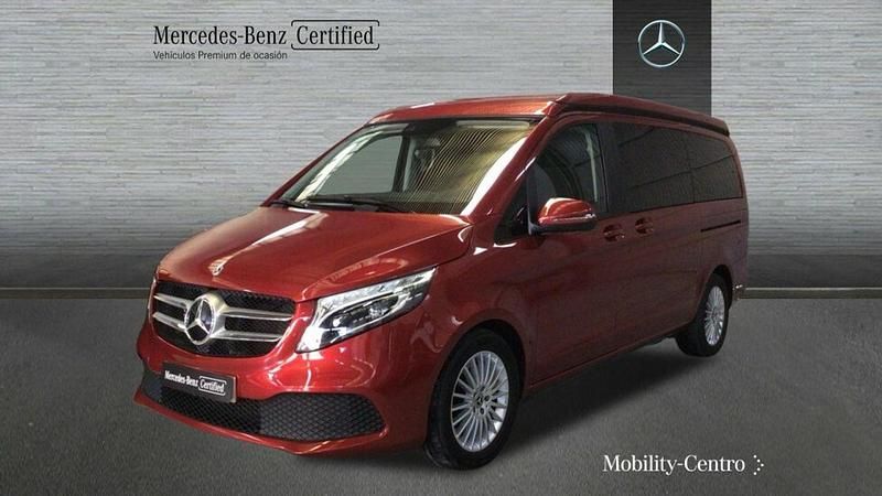 Rojo Usado 2022 Mercedes V220 Marco Polo Monovolumen | 48.990 € - Imagen 1/4