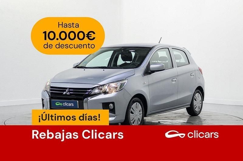 Gris / plata Usado 2022 Mitsubishi Space Star Motion Berlina | 11.190 € (Precio justo) - Imagen 1/4