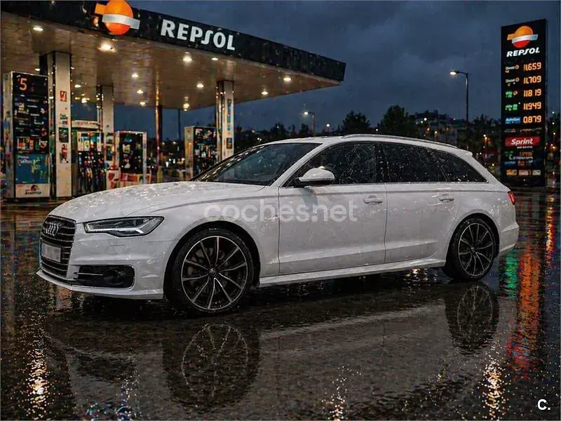 Usado Audi A6 218 CV (160 kW) 2016 Blanco Familiar