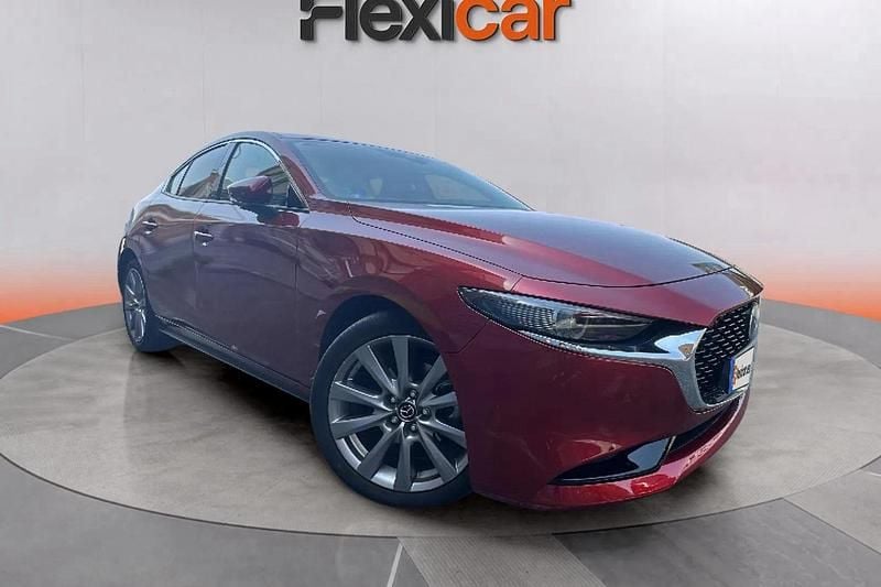 Rojo Usado 2021 Mazda 3 Berlina | 20.690 € (Precio justo) - Imagen 1/4